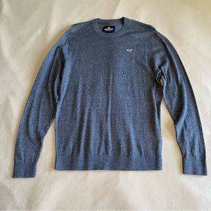 Hollister Crew Neck Sweater Blue Men’s Size XL New With Tags